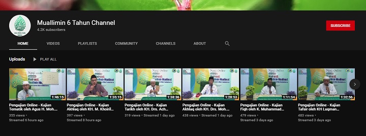 Madrasah Muallimin Muallimat yang sudah berdiri sejak 1953 masehi rebahan