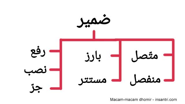dhomir dan macam-macam dhomir